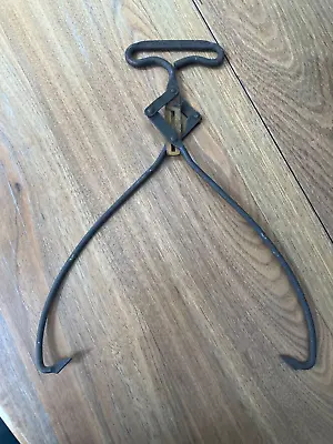 Antique Ice Block Tongs  McSweeney Ice Co  • $15.95