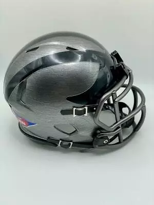 Michigan Wolverines CUSTOM Stainless Steel Hydro-Dipped Mini Football Helmet • $140