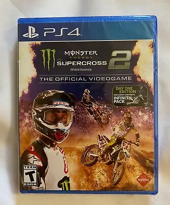 Monster Energy Supercross 2: Playstation 4 [Brand New] PS4 • $9.95