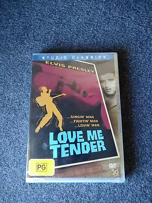 Love Me Tender  DVD  Elvis Presley Region 4 Brand New Still Sealed Dvd  • $12.95