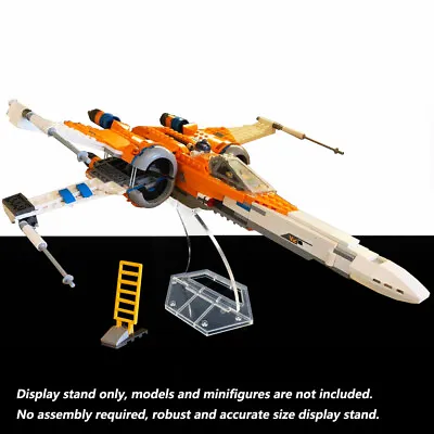 £11.06 • Buy Display Stand For LEGO 75273 75301 75102 75149 75218 X Wing, Acrylic 3D Stand.