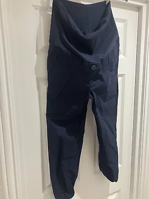 Maternity H&M Mama Chino Trousers Size 6 In A Very Good Used Condition • £12