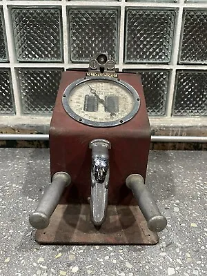 Vintage D. Gottlieb 1 Cent Coin Operated Grip Strength Tester  Machine~ • $650