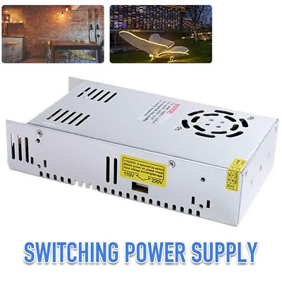 12V 30A DC Amp Switching Power Supply Adapter For LED Strip Light AC 100 -240V • £13.39