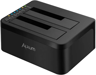 £50.31 • Buy USB3.0 Dual Bay Hard Drive Dock | 2.5/3.5″ SATA HDD/SSD 2x18TB UASP Office Clone