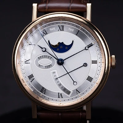 $21995 • Buy Breguet Classique Moonphase - Rose Gold - 39mm Men’s Watch - 7787BR/12/9V6,