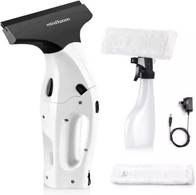 Cordless Window  & Glass Vacuum Cleaner Set Includes Rechargeable Li-ion Battery • $65.99