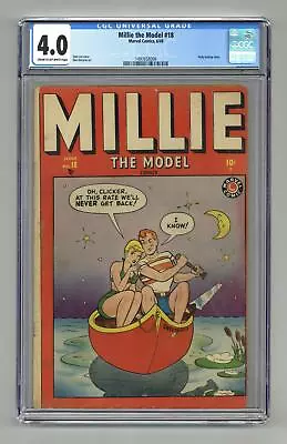 Millie The Model #18 CGC 4.0 1949 1497658009 • $465