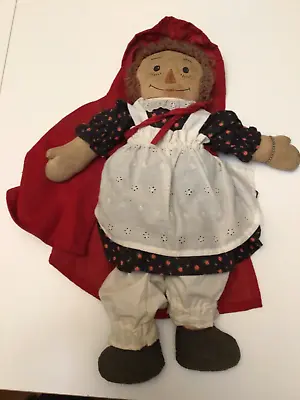 Raggedy Ann Vtg. Original Antique Raggedy Ann Doll Very Old Hand Made Rare Old • $119