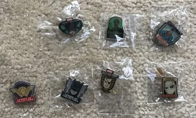 DC Legion Of Collectors Pin Lot - 7 Pins - Batman Superman Riddler & More • $12.71