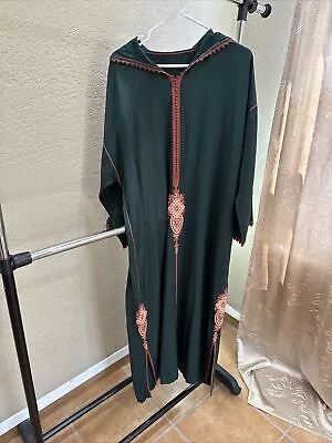 Moroccan Djellaba Traditional Dress Kaftan Abaya Gandora New With Out Tag • $30