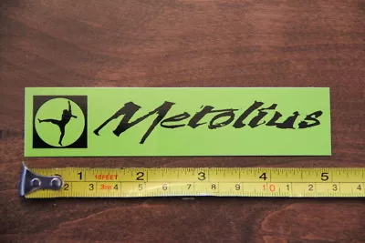 METOLIUS Rock Climbing Cams STICKER Decal NEW LIME GREEN • $2.57