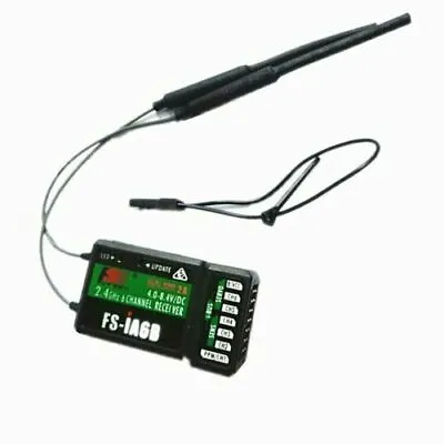 I-BUS Flysky 2.4G FS-IA6B 6Ch PPM Receiver With IBus Port FOR FS-I4 I6/I10 I0N1 • £15.99