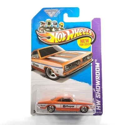 $8.15 • Buy Hot Wheels '68 Plymouth Barracuda Formula S Orange 2013 Showroom #240/250 New