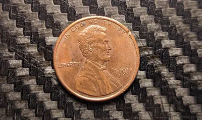 1991 Lincoln Memorial Penny: Misprinted Number  9  • $75