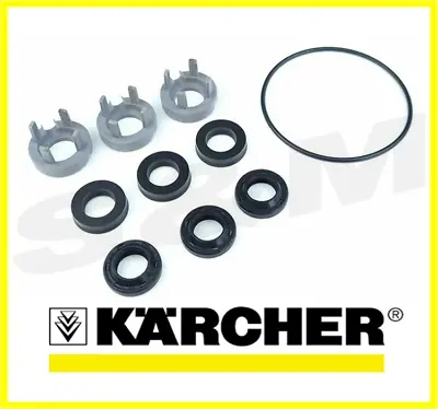 Genuine Karcher Pressure Washer Spare Parts Set Seals K3 K4 K5 Part 41008320 • £19.31