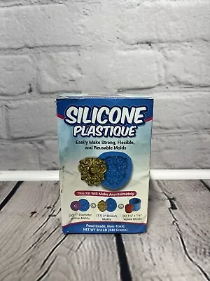 Silicone Plastique DIY Silicone Mold Making Kit Super Easy 1:1 Mix Putty 3/4 L • $30