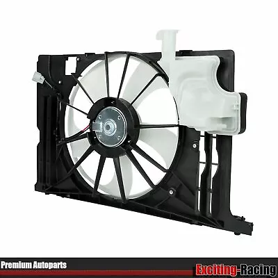 Radiator Condenser Cooling Fan Assembly For 2014-2016 Toyota Corolla TO3115181 • $57.59