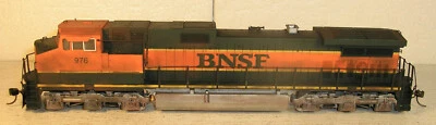 $150 • Buy KATO 37-1901 HO BNSF #976 GE C44-9W Dash9 Weathered, DCC Ready, Runs Well, C8