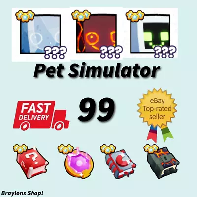 Pet Simulator 99 HUGE PETS | ENCHANTS | ITEMS | CHEAP & FAST! (Pet Sim 99 PS99) • $0.99