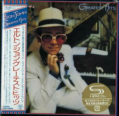 Elton John - GREATEST HITS (SHM-CD) [New CD] Japanese Mini-Lp Sleeve Ltd Ed SH • $25.15