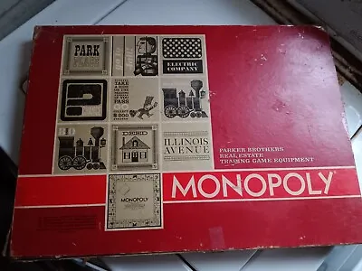 Vintage 1964 Monopoly Game • $9.99