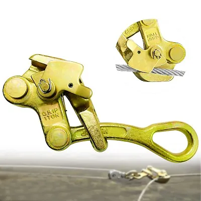 1 Ton Cable Puller Steel Wire GripCable Puller Wire Puller For 5/32 -7/8  • $22.88