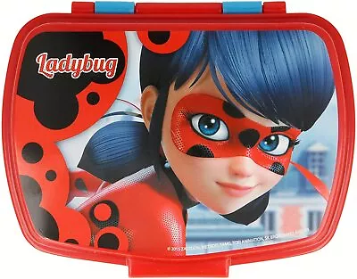 Miraculous Ladybug Small Sandwich Lunch Box • £5.99