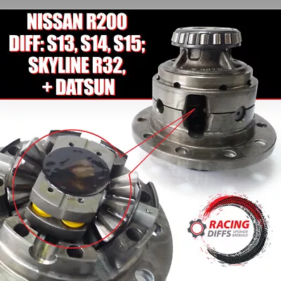 Progressive LSD Conversion Set (Fits: Nissan S13 S14 S15) R200 Differential  • $235