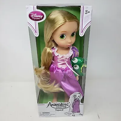 DISNEY STORE Rapunzel Animator 16  Doll 2nd Version Glen Keane NOS NIB W/ Pet • $256.43