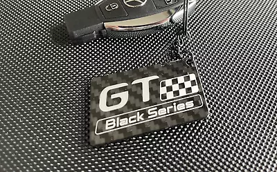 Real Carbon Keyring Keychain With GT Logo For Benz AMG GTC GTS GTR GT53 GT63S • $35.95