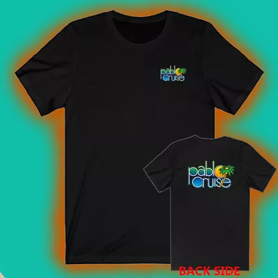 Pablo Cruise Retro Movie Logo Men's Black T-shirt Size S To 5XL • $24.29