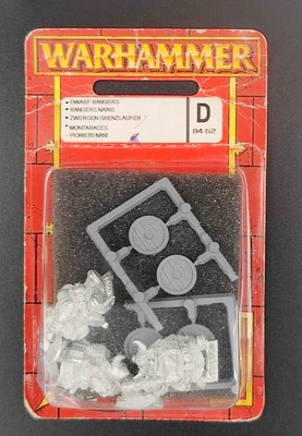 £49.99 • Buy Warhammer Dwarf Rangers Dwarven Pack Metal WFB 2002 Sealed