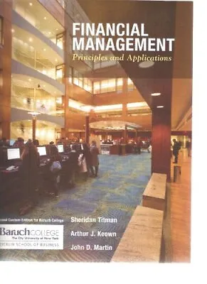 $26.49 • Buy Financial Management Principles And Applications