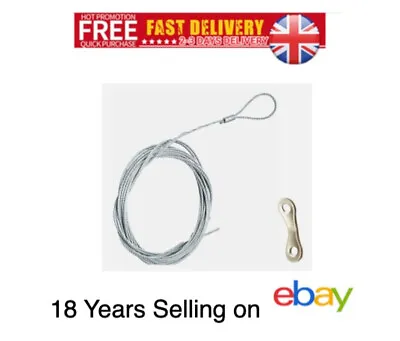 Garage Door Lock Cable Locking Pull Wire Cord Henderson Merlin Latch Repair Part • £3.95