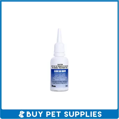 Ilium Ear Drops 20ml For Dogs And Cats • $21.17