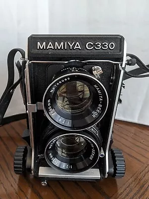 Mamiya C330 Pro Medium Format TLR Film Camera With 80mm Lens UNTESTED • $199