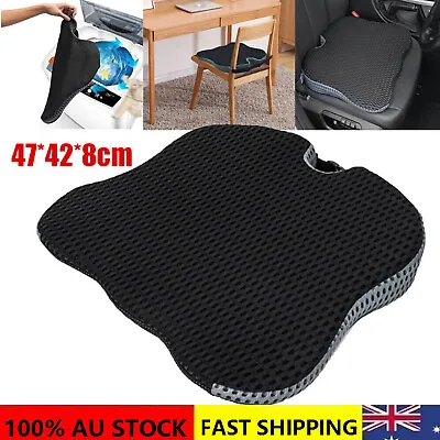 Universal Memory Foam Car Seat Cushion Driver Breathable Wedge Thicken Pad Mat • $31.98