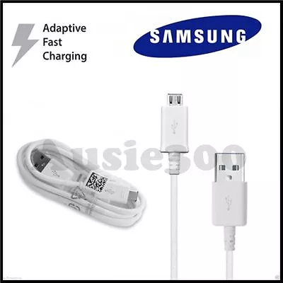 New Genuine Samsung FAST CHARGE 1.0m Micro USB CABLE For S7/S6/ Edge/ NOTE 4/5 • $6.99