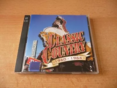 Doppel CD Classic Country - 1960 - 1964: Johnny Cash Dave Dudley Patsy Cline Jim • £6.06