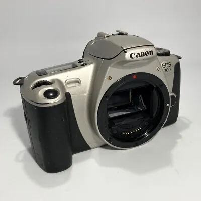 Canon EOS 300 Camera 35mm Vintage Film Camera Silver Body Only • £20