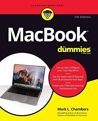 MACBOOK FOR DUMMIES 7TH EDITION By Chambers **Mint Condition** • $19.95