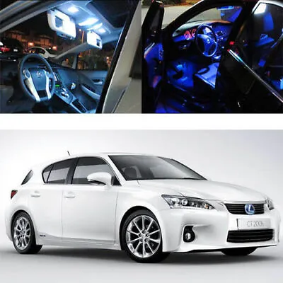 4 X 5050-SMD Full LED Interior Lights Package Deal For 2011-2017 Lexus CT200h • $20.69