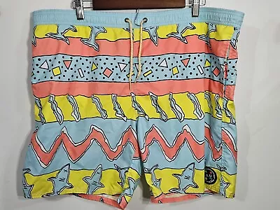 Maui And Sons Swim Trunks Size XXL Dead Sharks  • $10