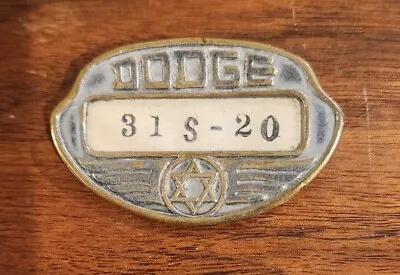 Vintage Dodge Brothers Employee Badge • $50