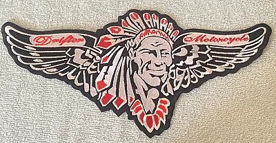 Indian Drifter Motorcycle Large Back Embroidered Patch • $15.99