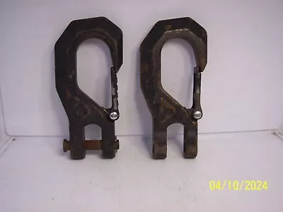 2 HT 3/8  Grab Hook HT USA Made Clevis Forged  Chain Lifting / WINCH  HOOKS • $29.99