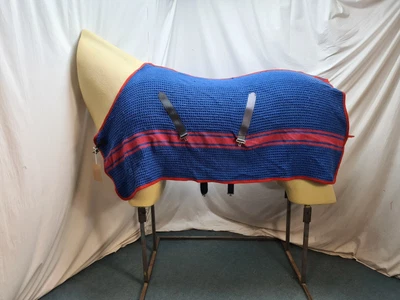 £11.99 • Buy Used 5'6 Waffle Horse Rug #E541