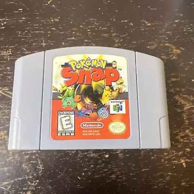 Pokémon Snap (Nintendo 64 1999)  Authentic • $7.99