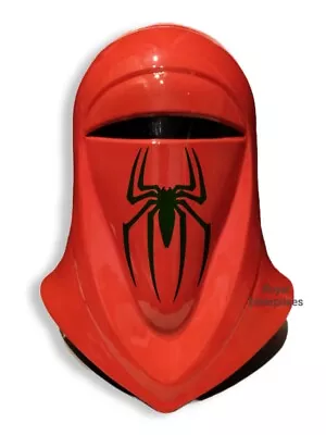 Imperial Royal Guard Vintage Star Wars Black Spider 1996 Cosplay Wearable Helmet • $180